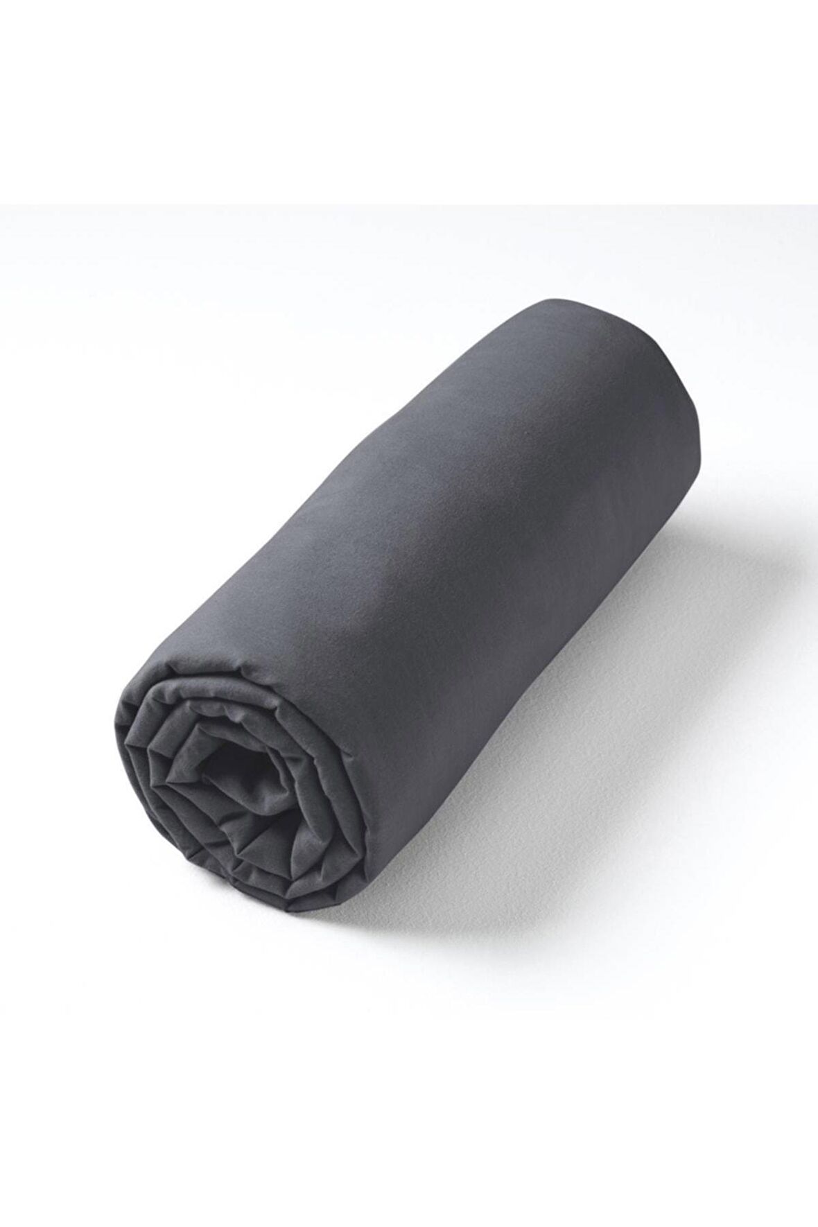 Leruum London Lastikli Siyah %100 Pamuklu Fitted Çarşaf 160x200+30