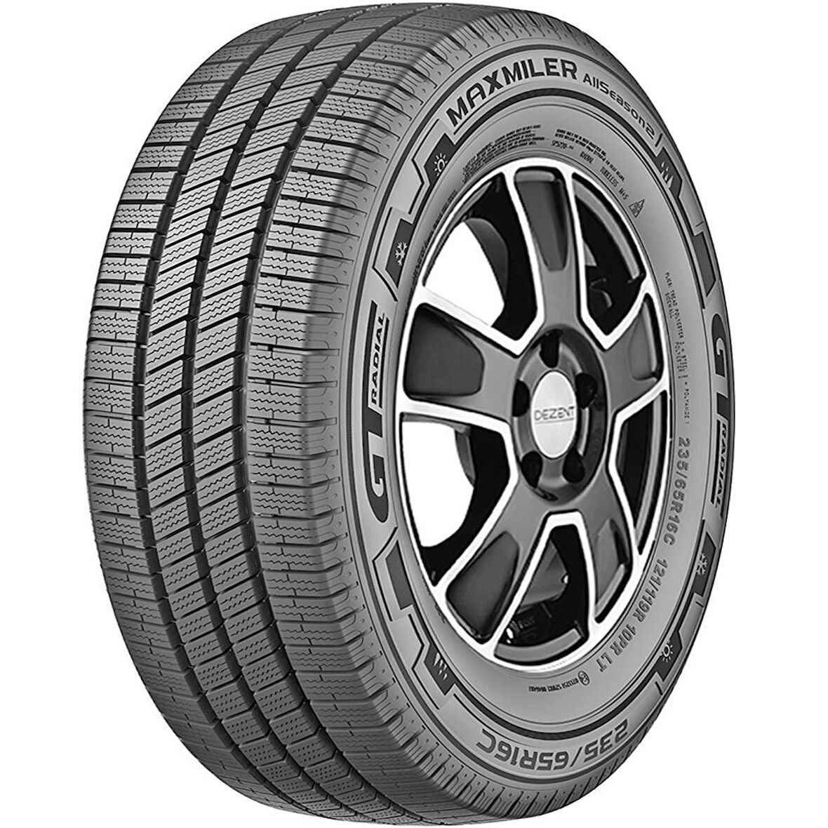 GT Radial 225/55R17C 109/107T Maxmiler AllSeason 2 (4 Mevsim) (2025)