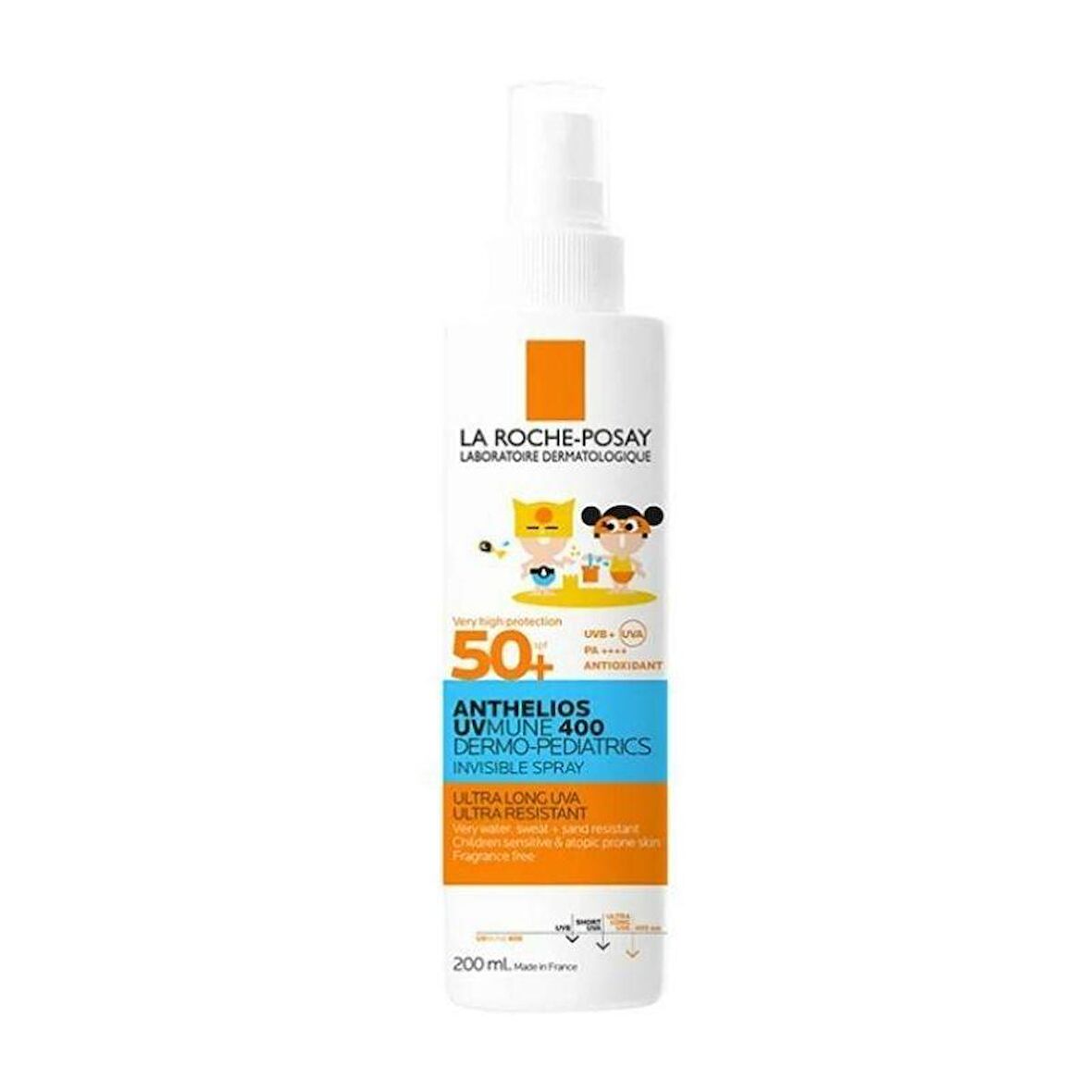 La Roche Posay Anthelios Dermo Pediatrics Invisible Spray Spf 50+ 200 ml