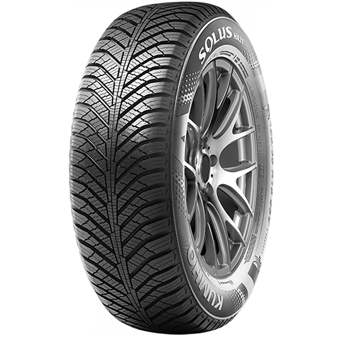 Kumho 195/65R15 91T Solus 4S HA31 (4 Mevsim) (2022)