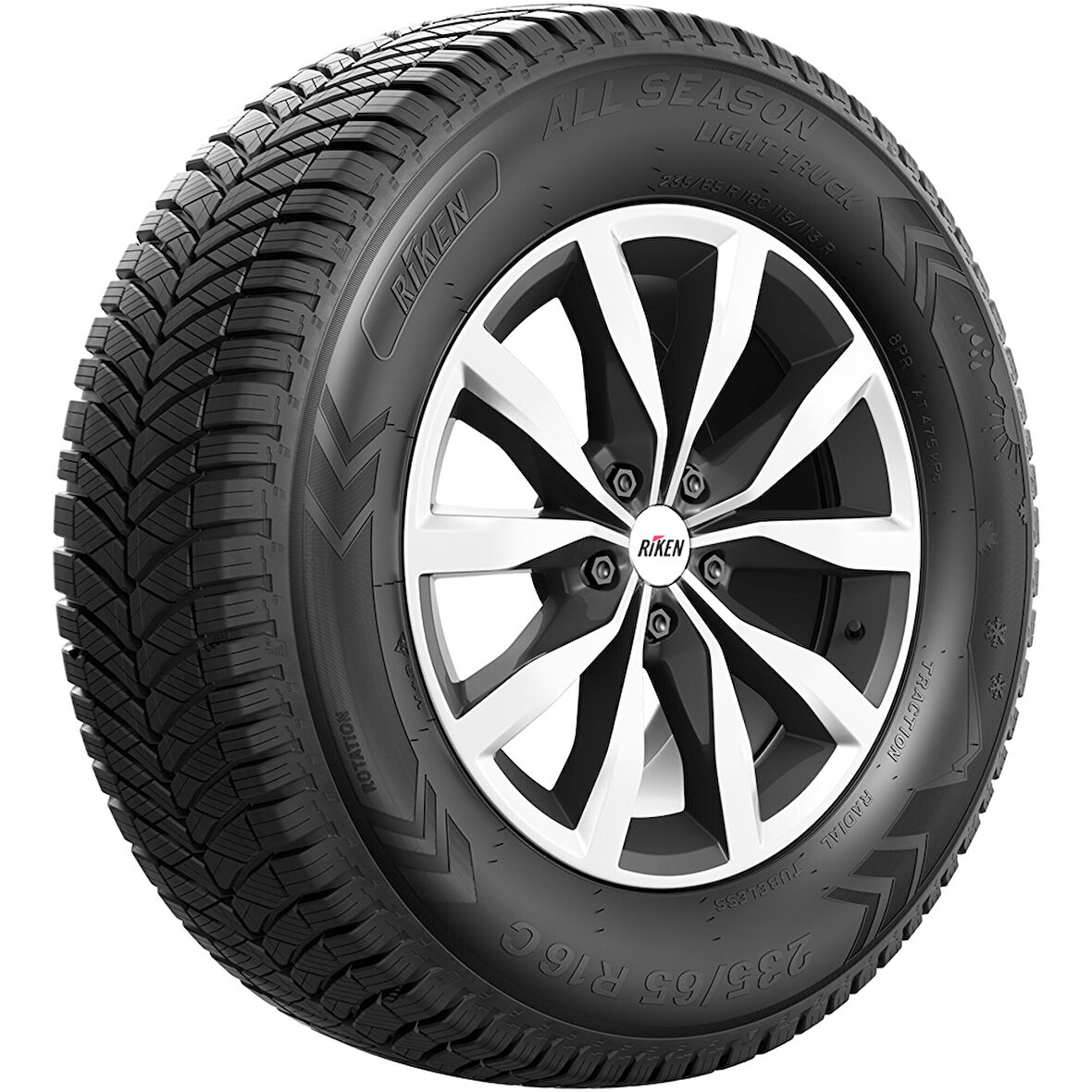 Riken 215/65R15C 104/102T All Season Light Truck (4 Mevsim) (2025)