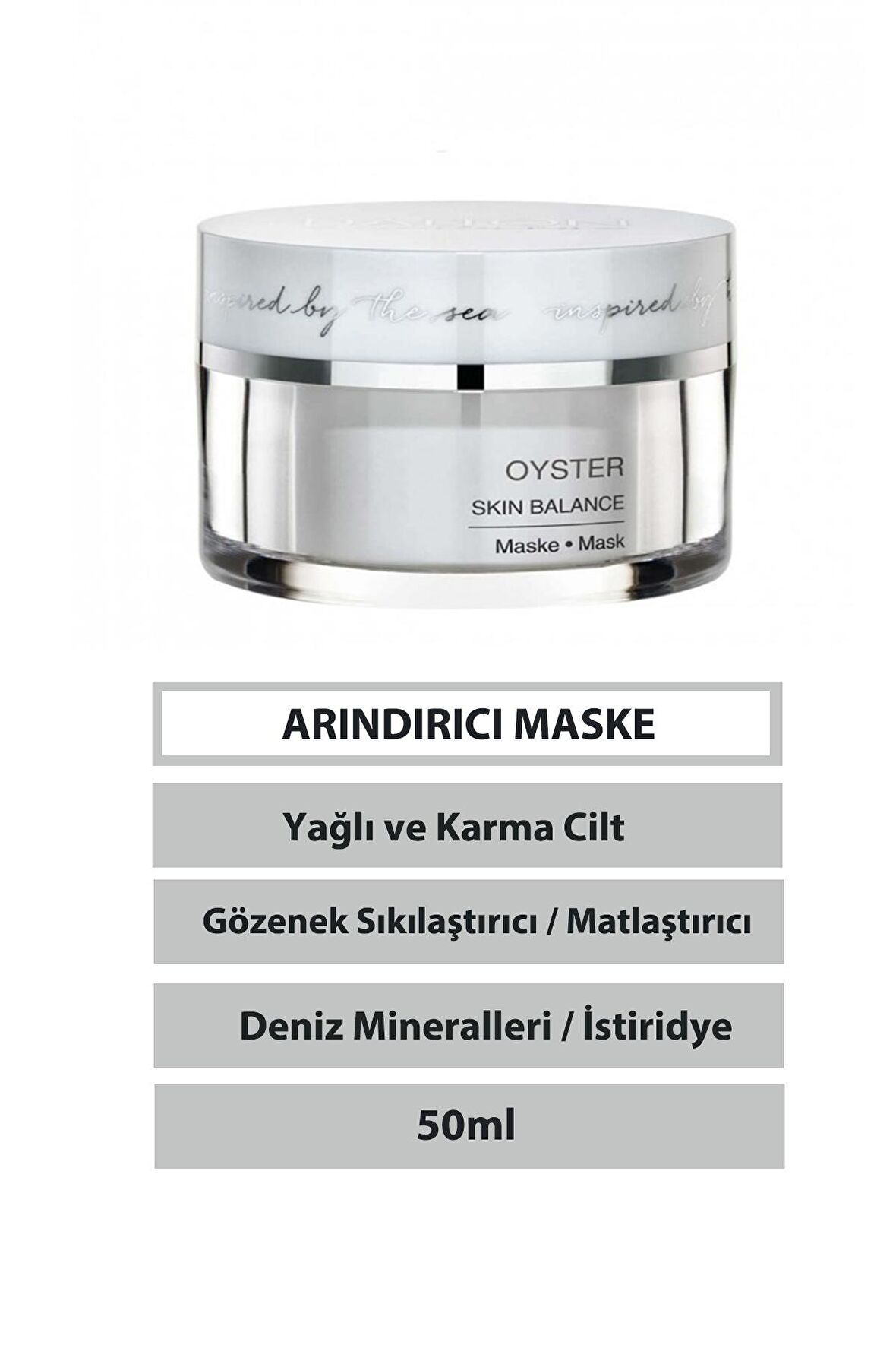 Oyster Yaşlanma Karşıtı Deniz Mineralli 30 Yaş + Gece-Gündüz Yüz ve Boyun Maske 25 ml