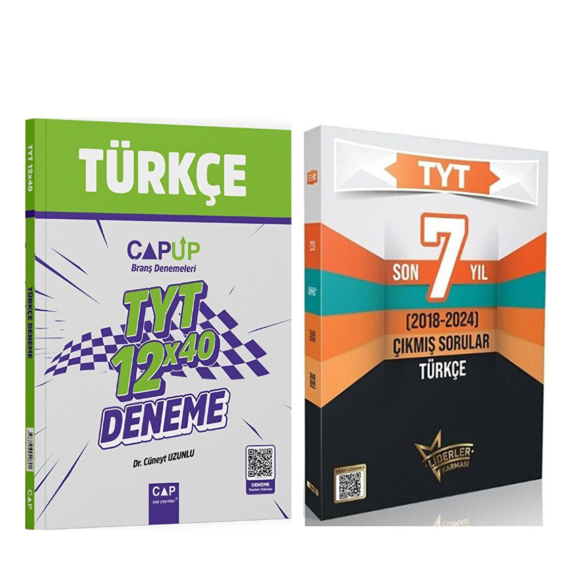 Çap TYT Türkçe Deneme ve Liderler Karması Son 7 Yıl Çıkmış Sorular Seti 2 Kitap
