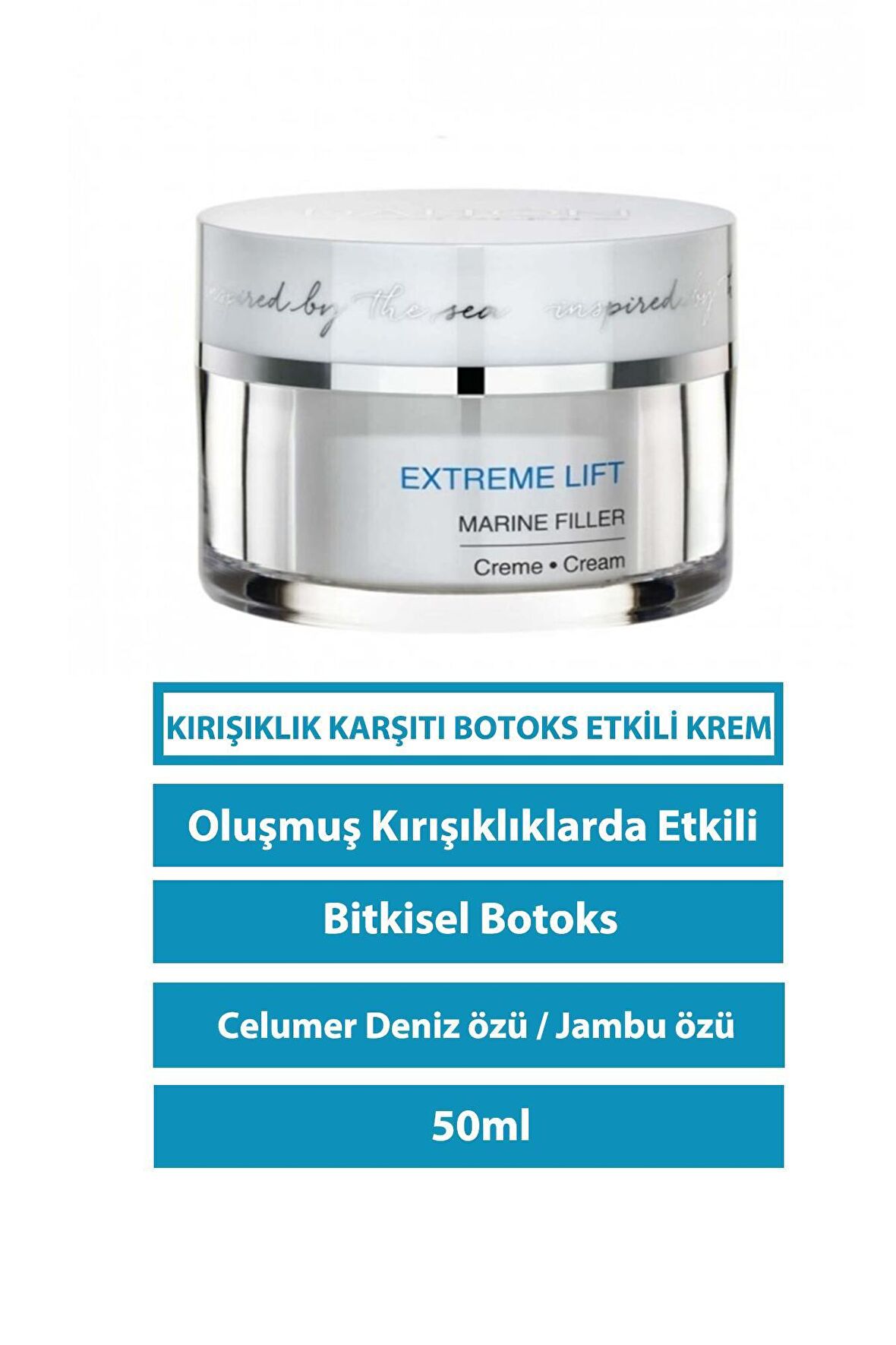 Extreme Lift Kırışıklık Karşıtı Celumer-Deniz Özlü 30 Yaş + Gece-Gündüz Yüz ve Boyun Kremi 50 ml