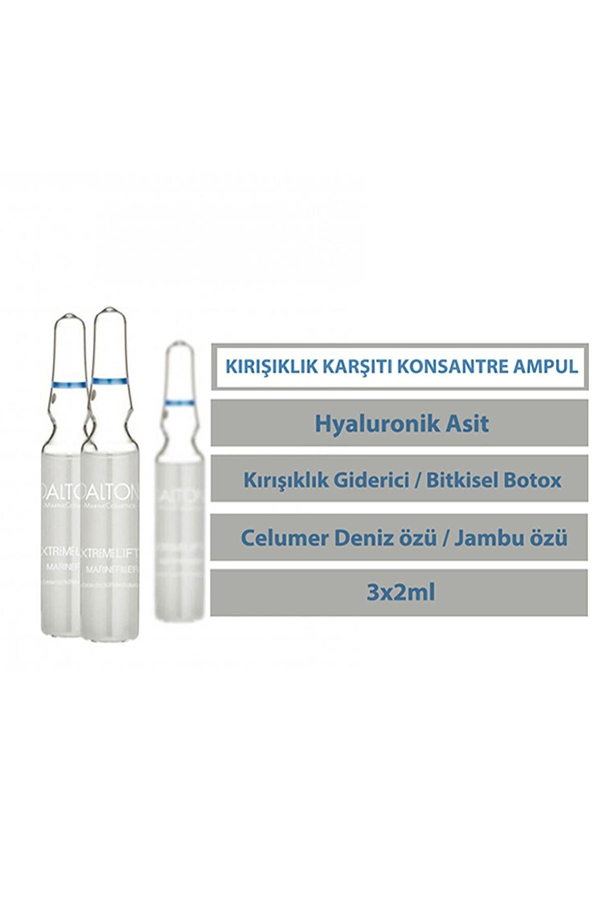 Extreme Lift Kırışıklık Karşıtı Mineral 30 Yaş + Gece-Gündüz Yüz ve Boyun Ampul 3x2 ml