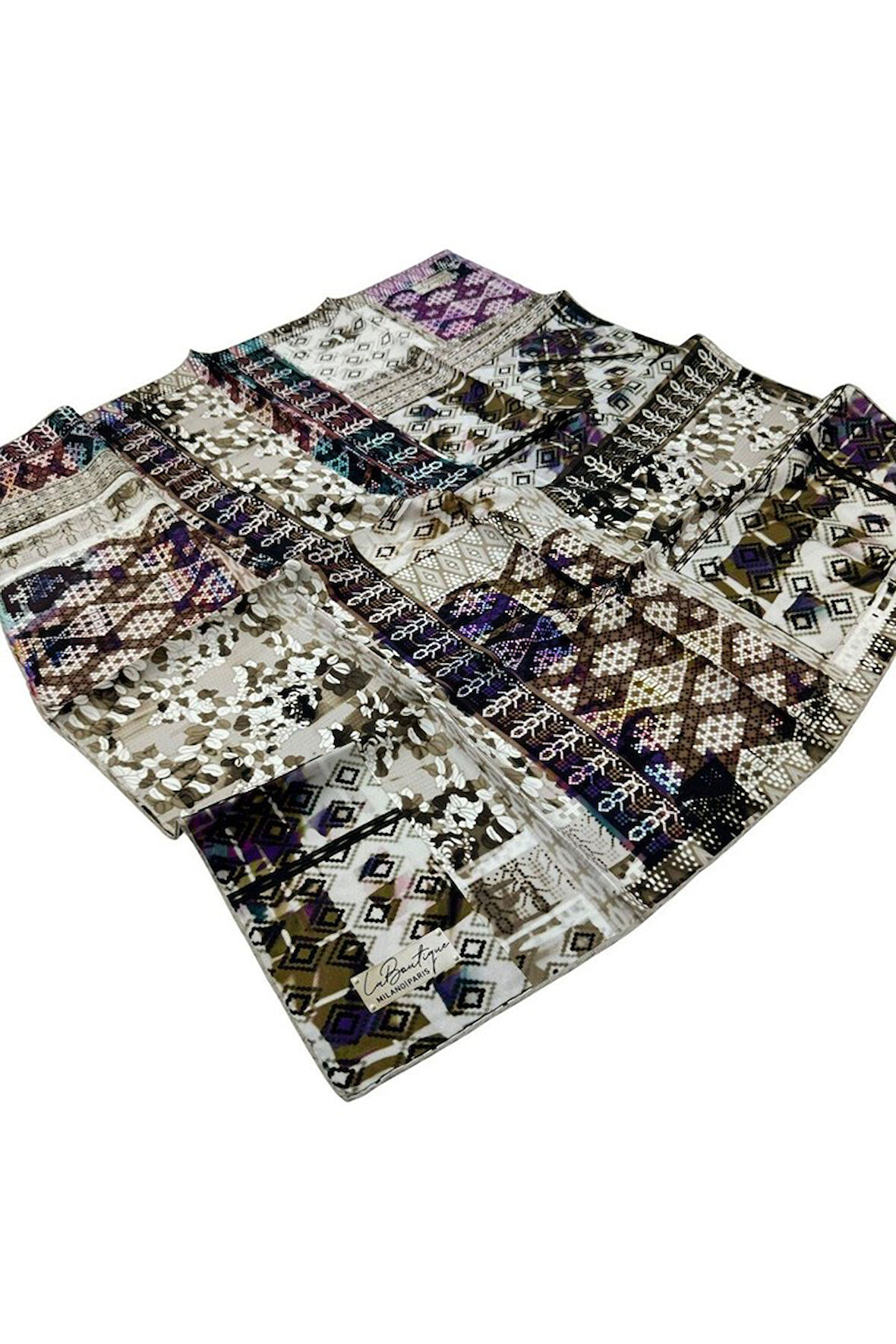 La Boutique 2023-2024 Sonbahar-Kış Twill Eşarp LB1932-09