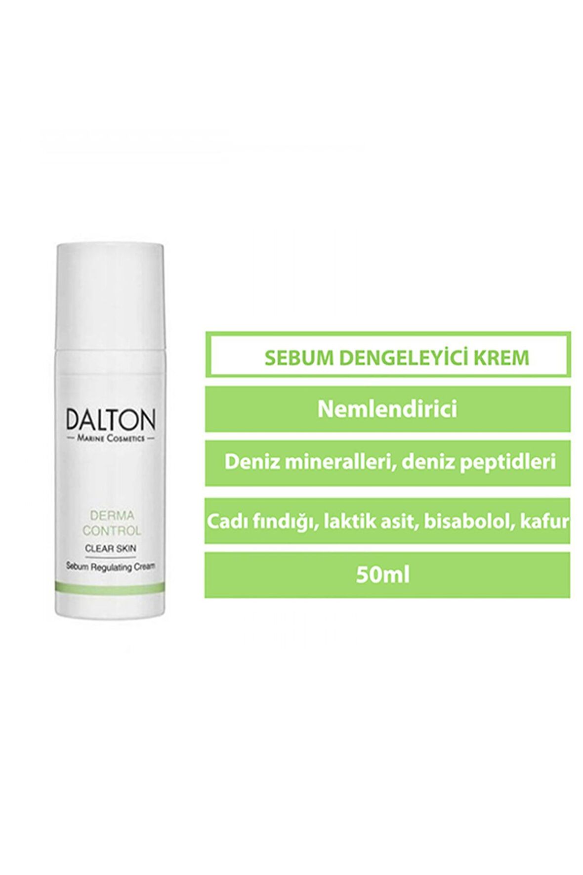 Yağlı Ciltler İçin Sıkılaştırıcı Gece-Gündüz Siyah Nokta Krem 50 ml