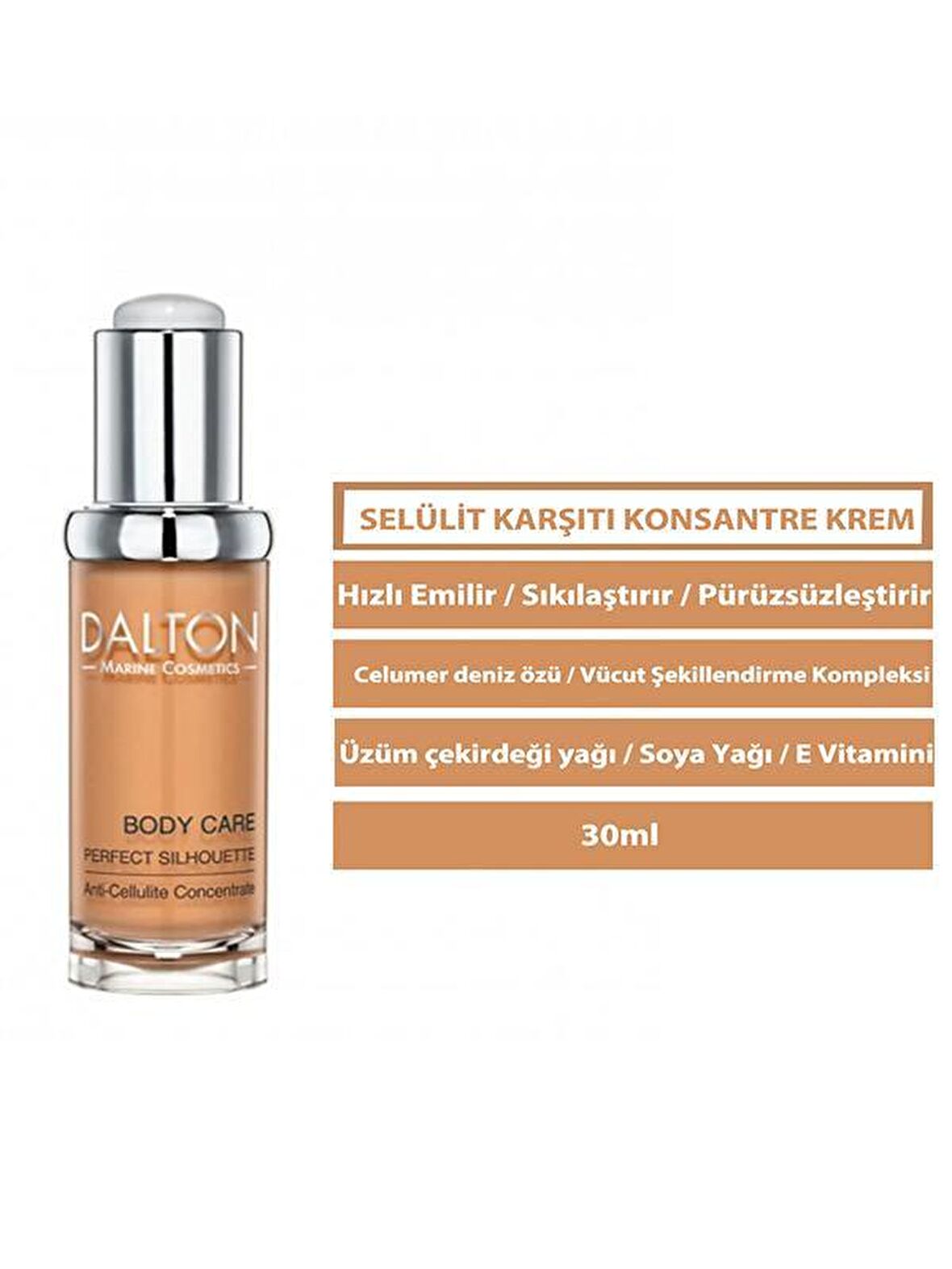 Selülit Giderici - Sıkılaştırıcı Krem 30 ml