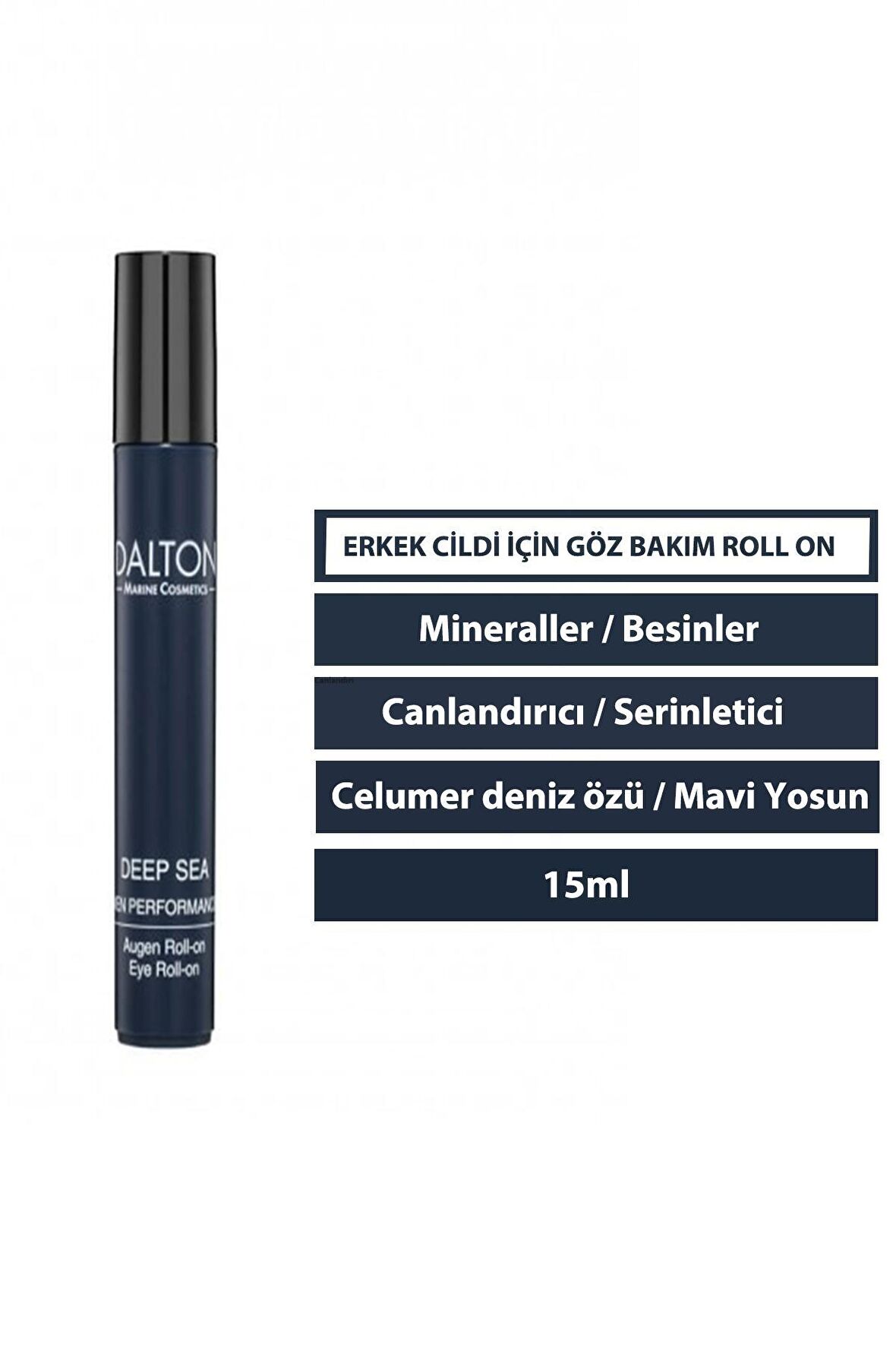 DEEP SEA Erkek Cildi İçin Anti-Aging Göz Roll On