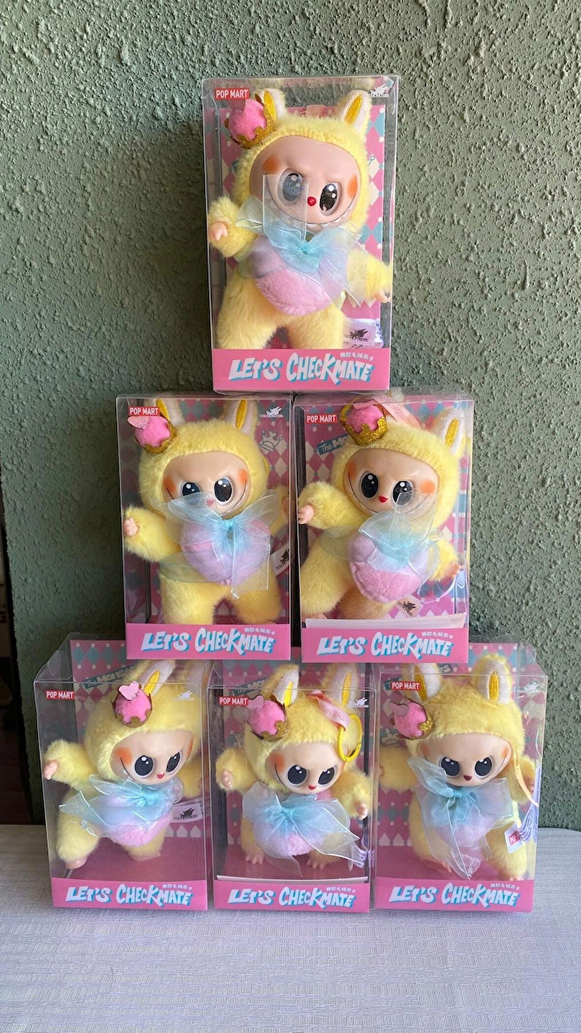 Labubu Presnses Checkmate Pelüş Oyuncak, Anahtarlık, 