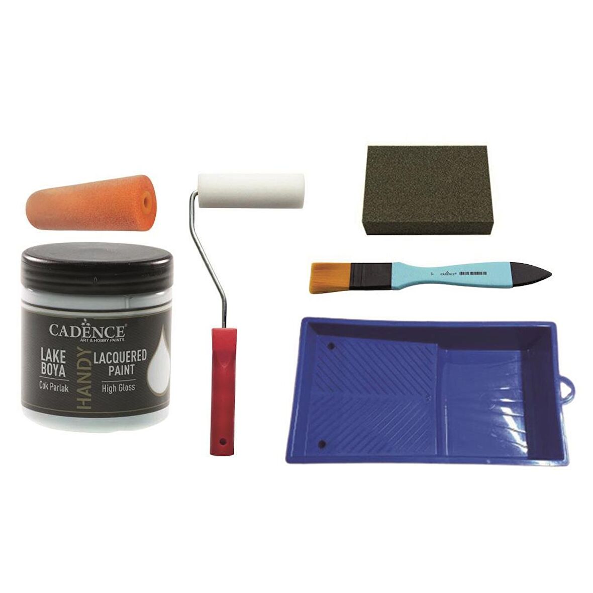 CADENCE BEBEK MAVİ HANDY LAKE 250ML BOYA SETİ