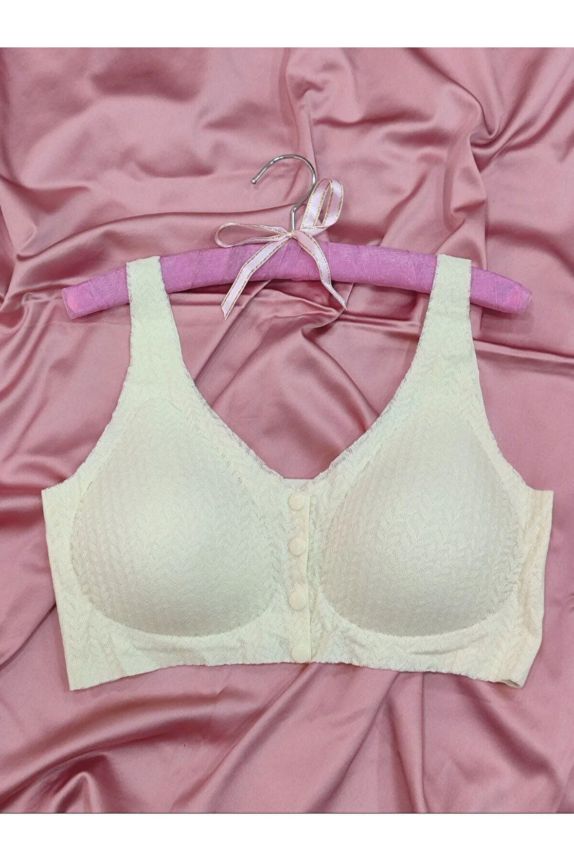 Önden Açılan Çıkarılabilir Pedli Lazer İz Bırakmaz Hayalet Sütyen Ekstra Rahat Sütyen-Toparlayıcı