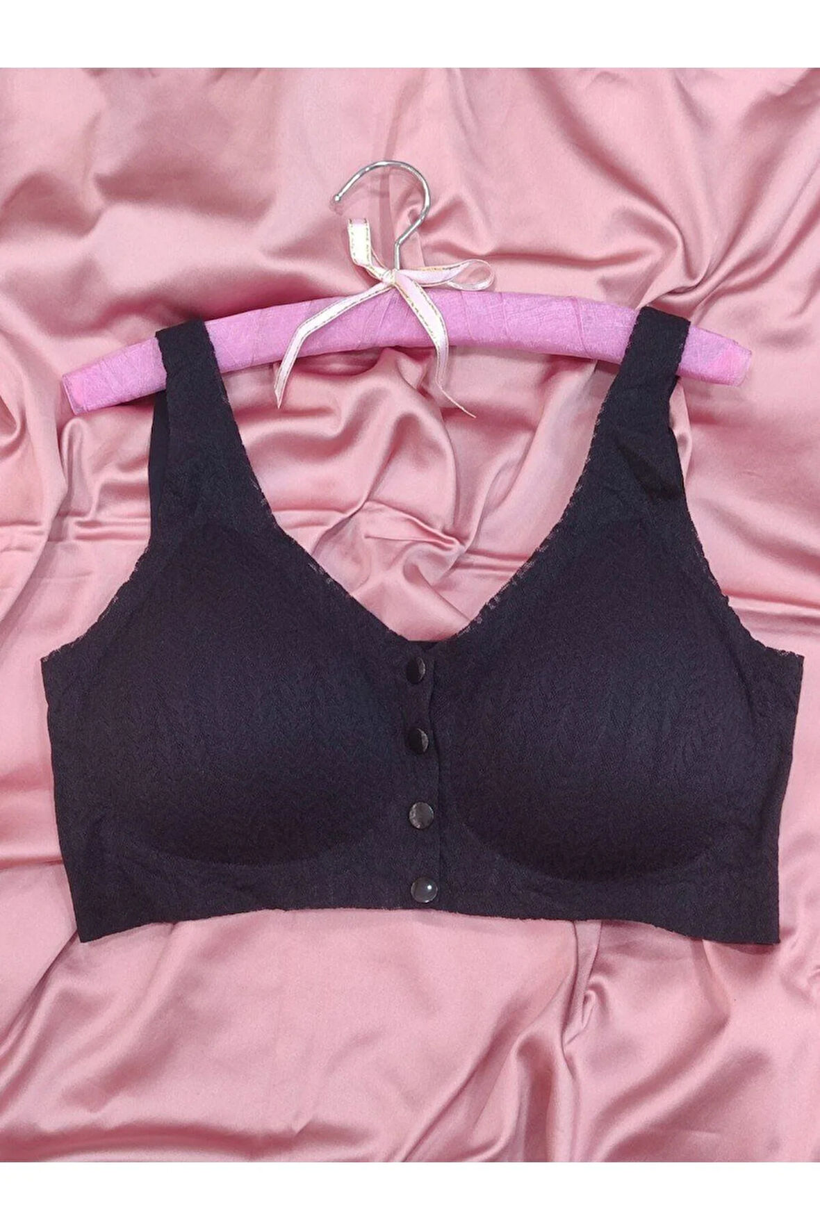 Önden Açılan Çıkarılabilir Pedli Lazer İz Bırakmaz Hayalet Sütyen Ekstra Rahat Sütyen-Toparlayıcı