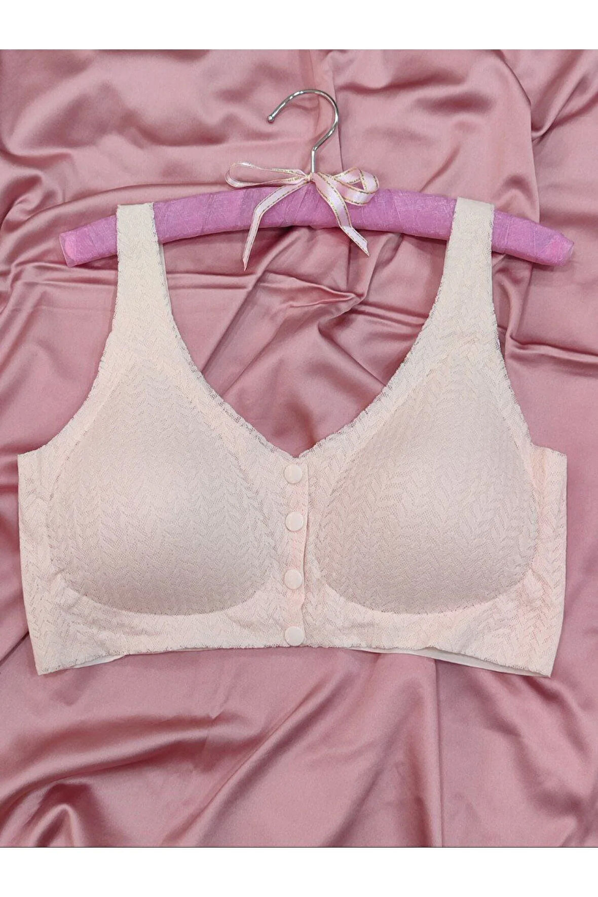 Önden Açılan Çıkarılabilir Pedli Lazer İz Bırakmaz Hayalet Sütyen Ekstra Rahat Sütyen-Toparlayıcı