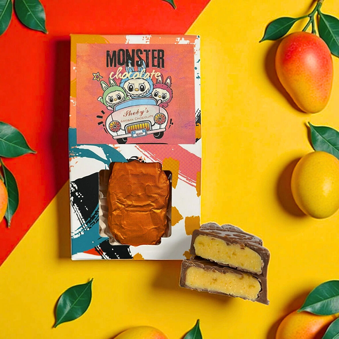 Sheby’s Monster Chocolate Mango 35gr (Labubu Çikolatası)