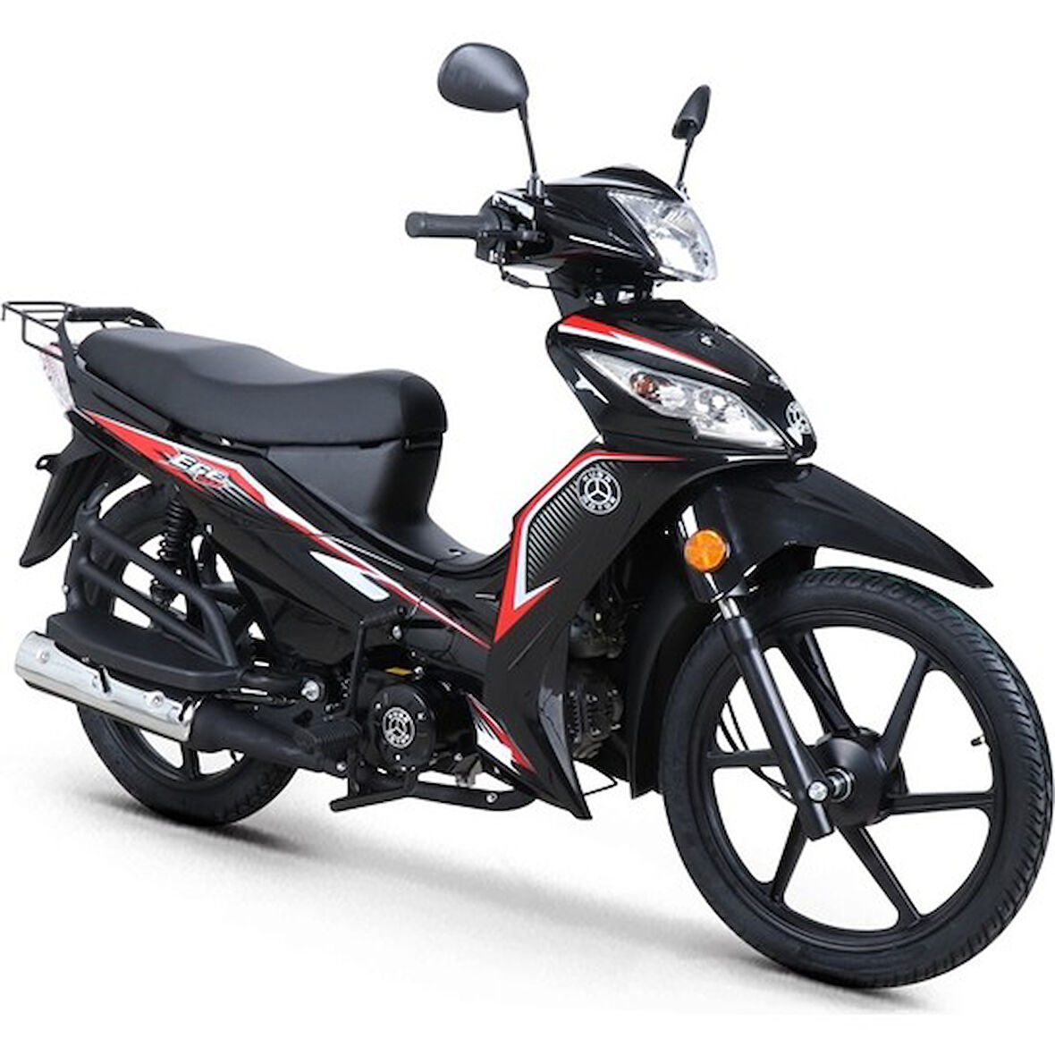 Kuba Ege 50 Cc Motorsiklet Siyah