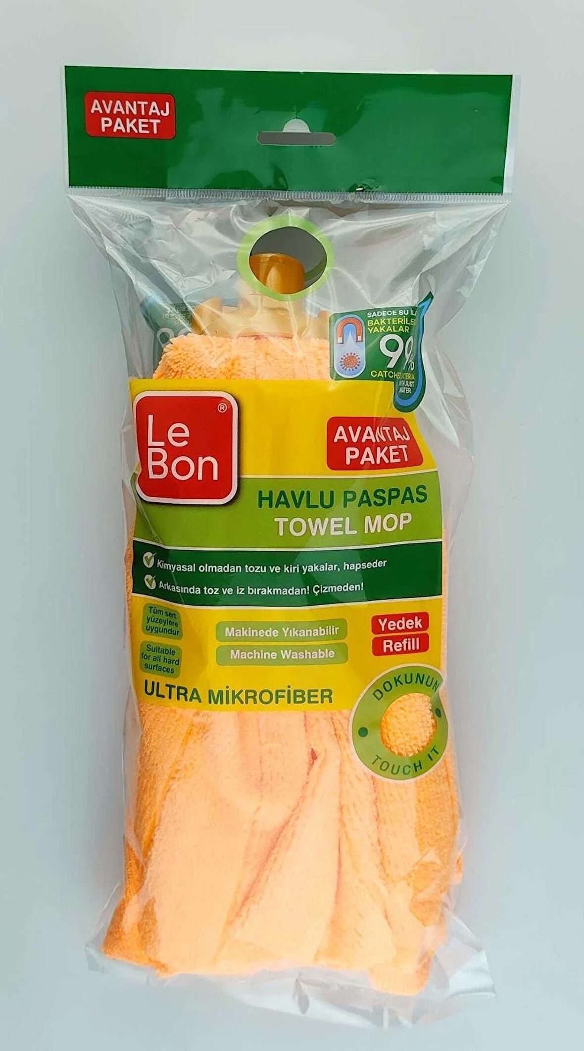 Havlu Paspas/towel Mop Avantajlı 1'li Paket Ultra Mikrofiber