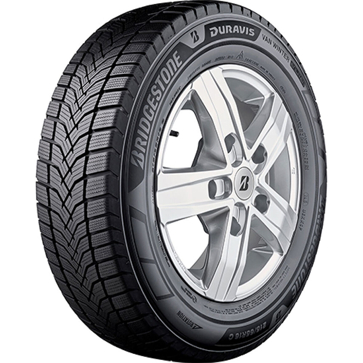 Bridgestone 215/60R17C 109/107T Duravis Van Winter Kış Lastiği (Üretim Yılı: 2025)