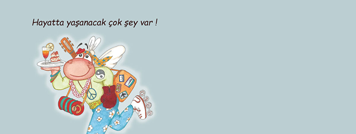 Hayatta yaşanacak çok şey var Hediye Kupa Love Bug-T