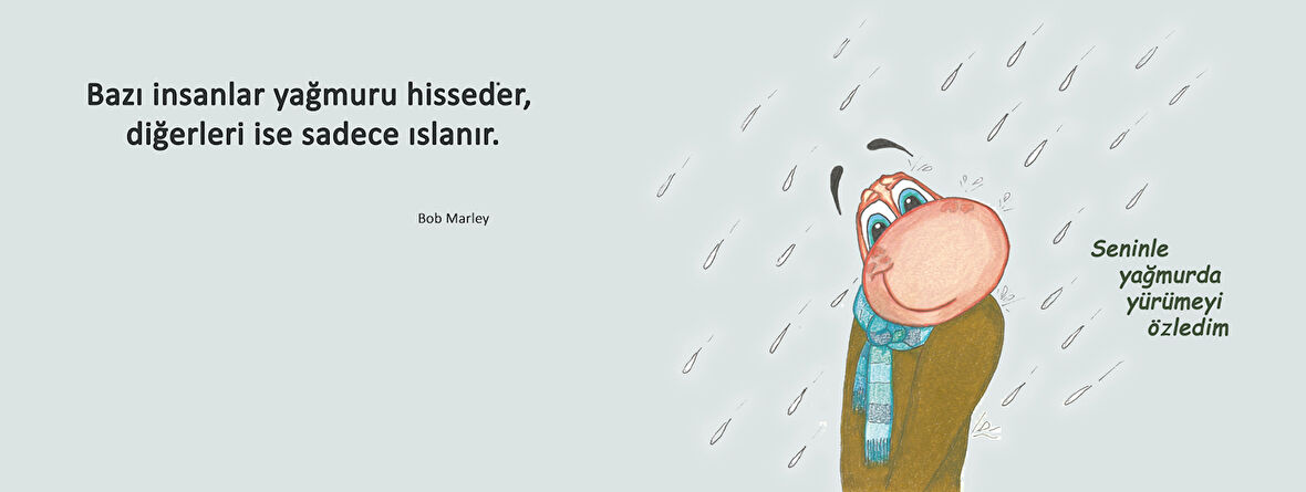 Yağmuru hissedenler ve sadece ıslananlar Hediye Kupa Love Bug-T