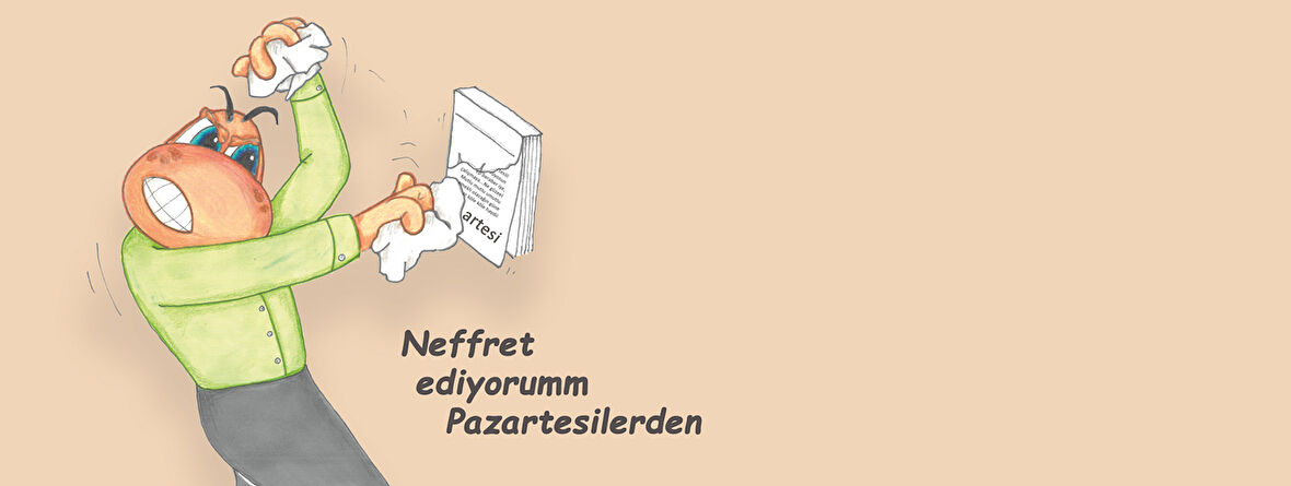 Nefre ediyorum Pazartesilerden Hediye Kupa Love Bug-T