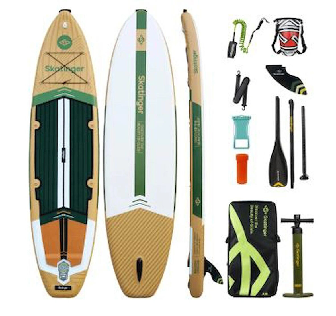 Şişme Sörf Tahtası Standup Paddle Board 335x84x15 Cm Full Set Çantalı Sörf Tahtası