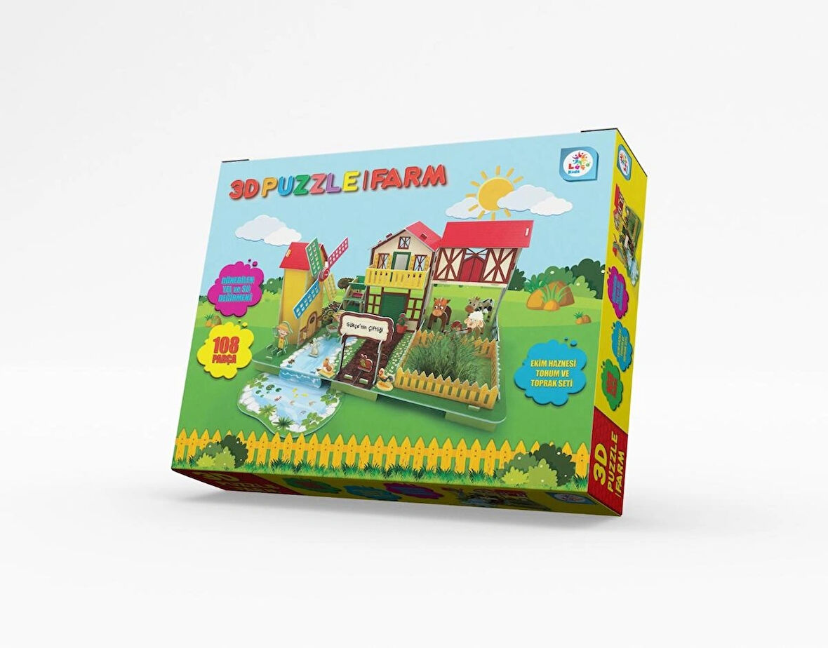 3D ÇİFTLİK PUZZLE