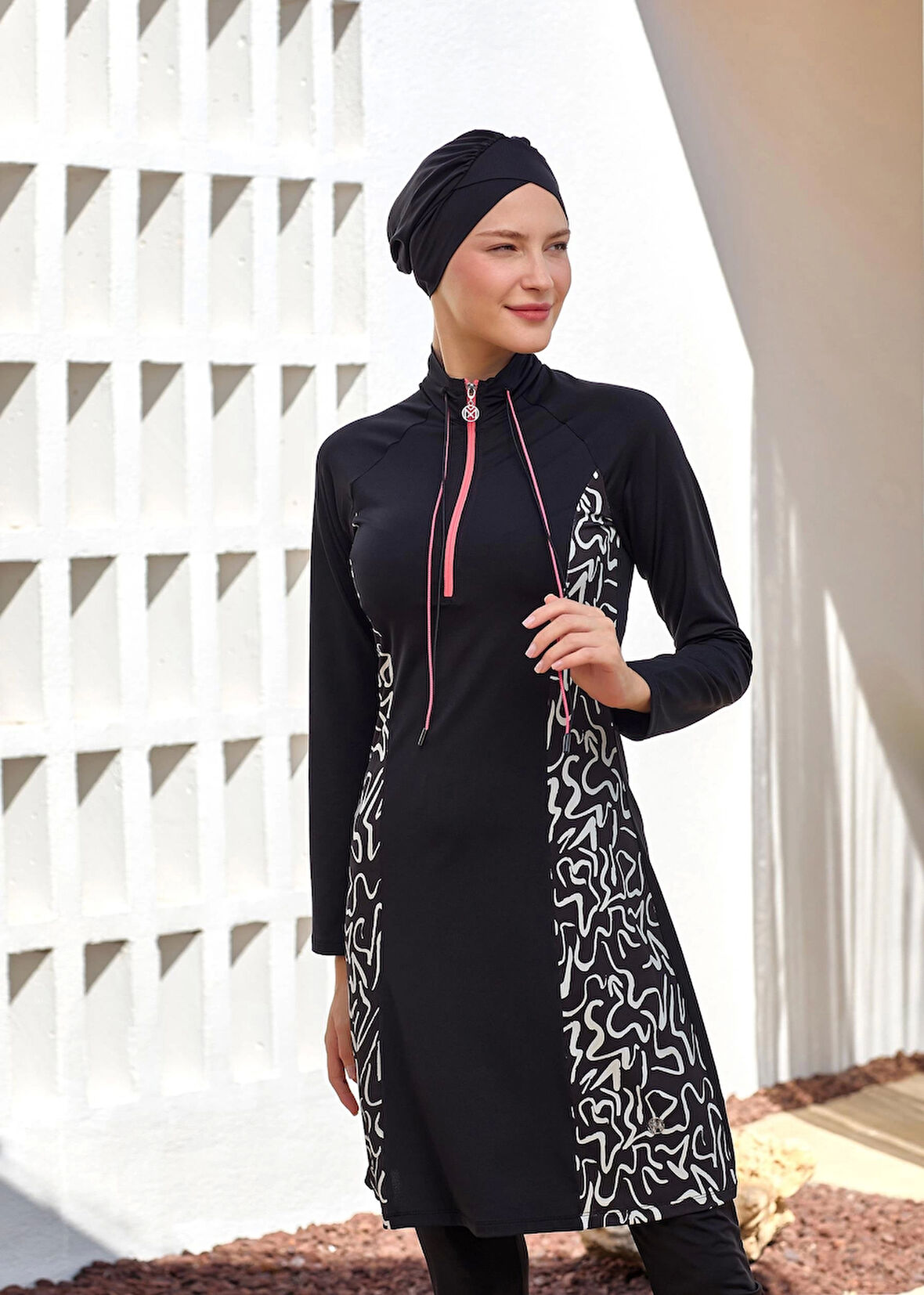 Maresıva 2108 Nature Uzun Kollu Tesettür Mayo