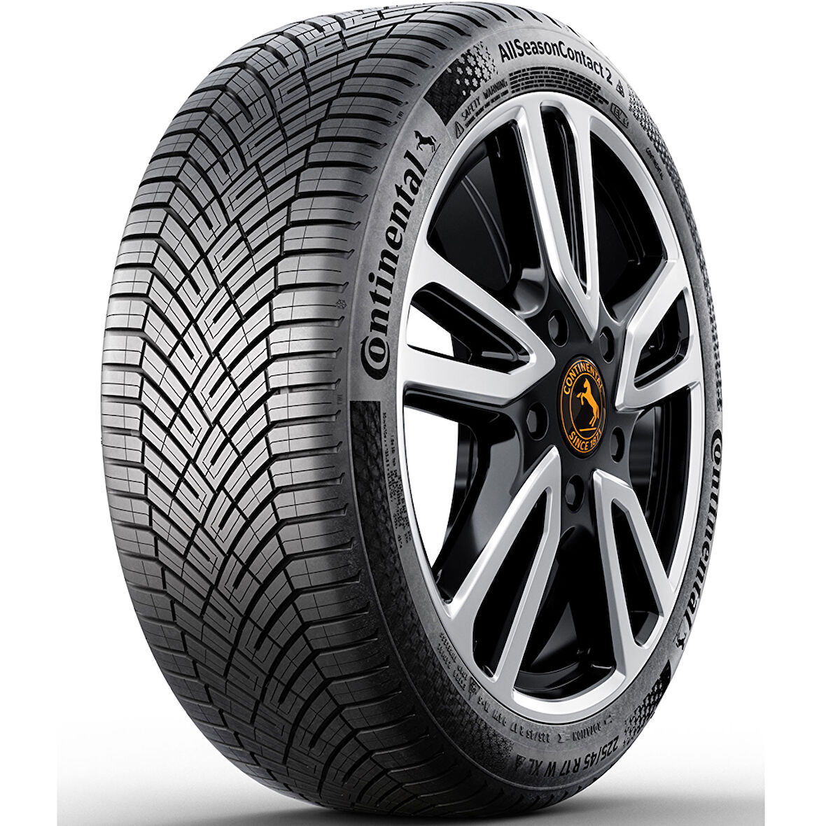 Continental 215/45R18 93V XL (FR) AllSeasonContact 2 4 Mevsim Lastiği (Üretim Yılı: 2024)