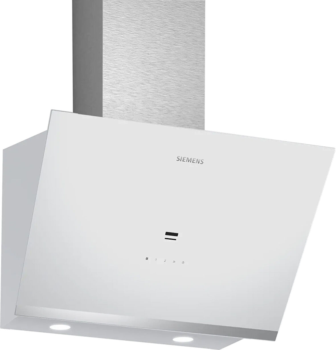 Siemens LC67KPJ20T 60 cm Beyaz Cam Davlumbaz