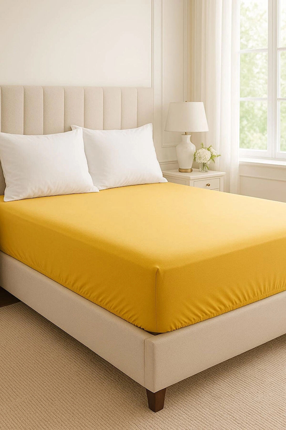 PAMUK %100 LASTİKLİ PENYE ÇARŞAF TEK - ÇİFT -BATTAL