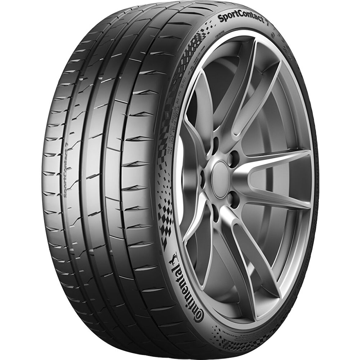Continental 255/45R19 104V XL (T0) (ContiSilent) SportContact 7 Yaz Lastiği (Üretim Yılı: 2024)