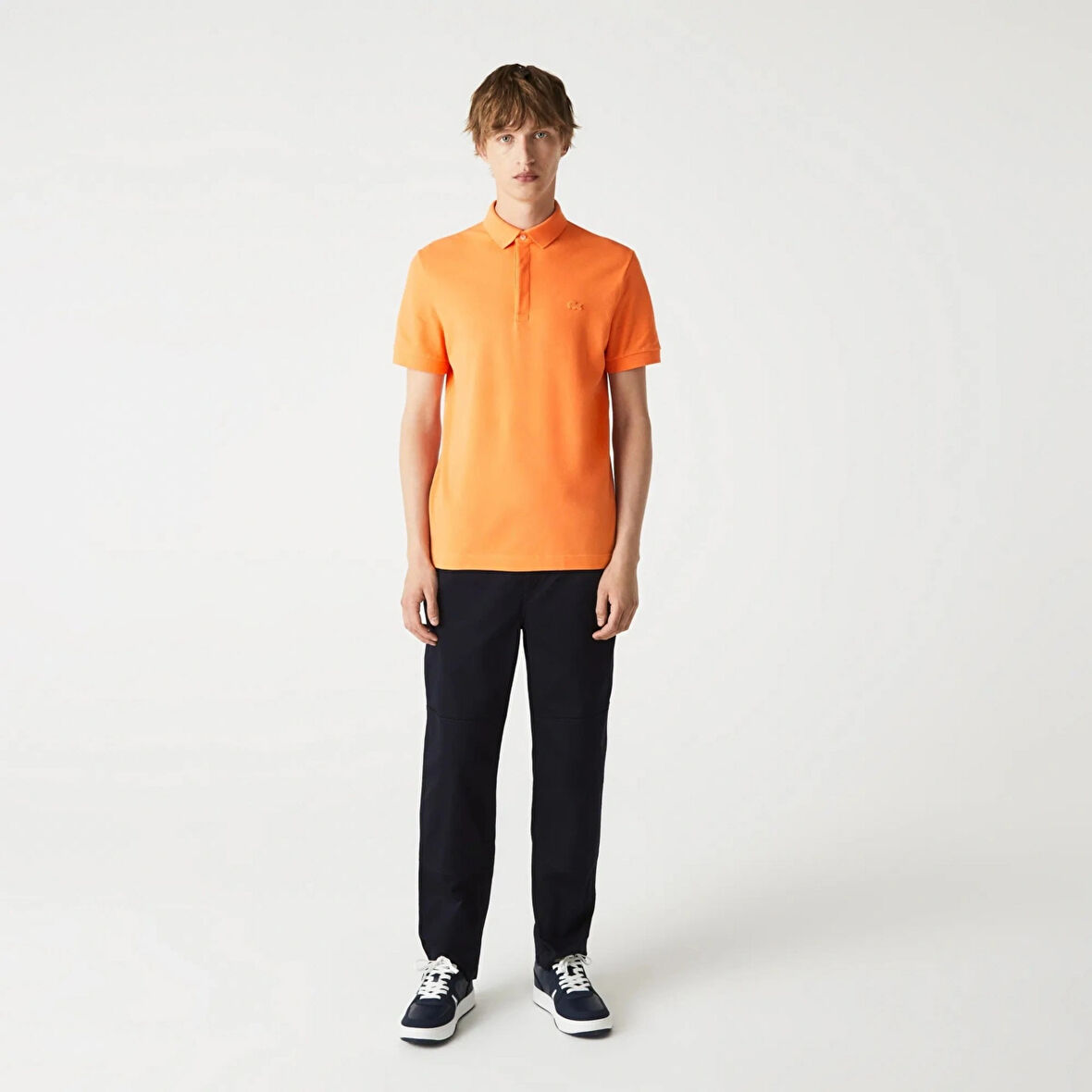 Lacoste Erkek Regular Fit Paris Polo  Turuncu