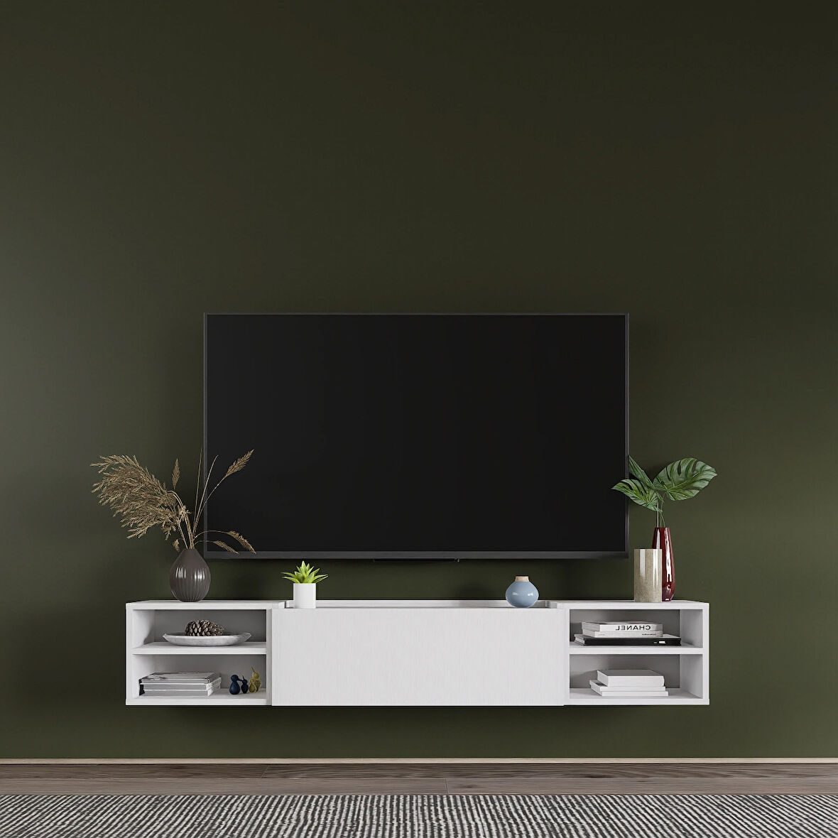 LİFEDECO TV ÜNİTESİ 180 CM DUVARA MONTE LD-1002-M4M2M490