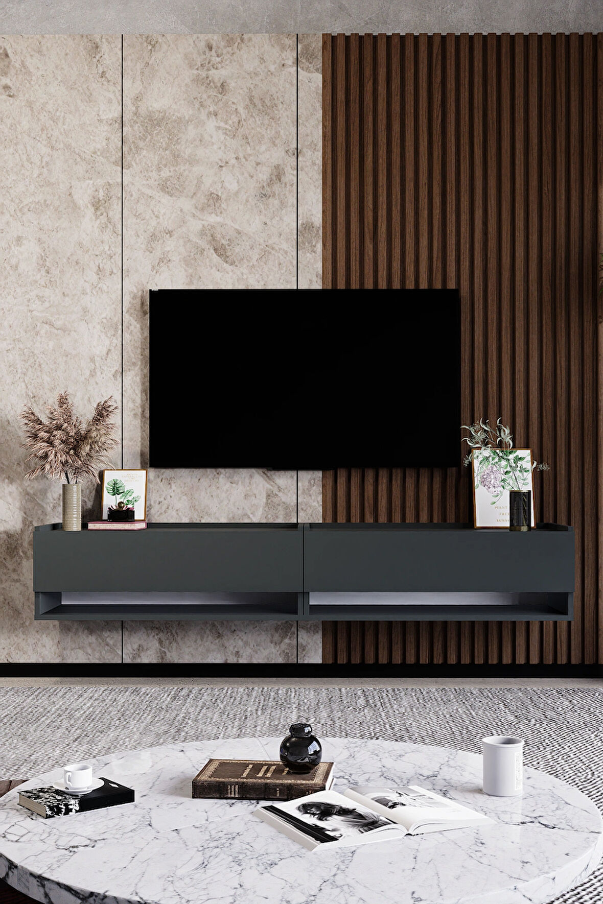 LİFEDECO TV SEHPA UNITESI 180 CM LD-1003-M3M390