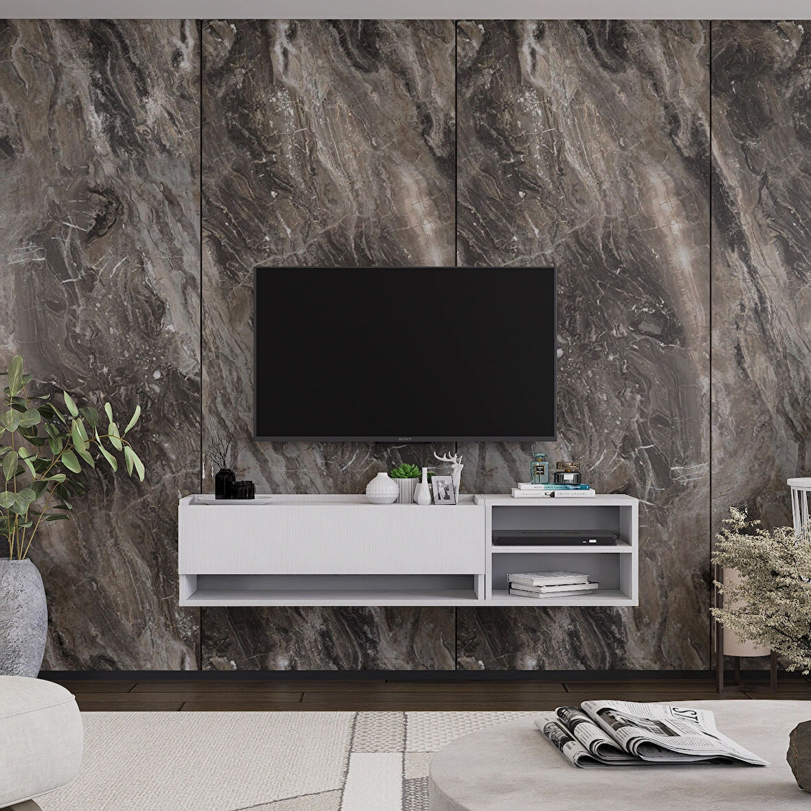 LİFEDECO TV SEHPA UNITESI 135 CM LD-1003-M3M490