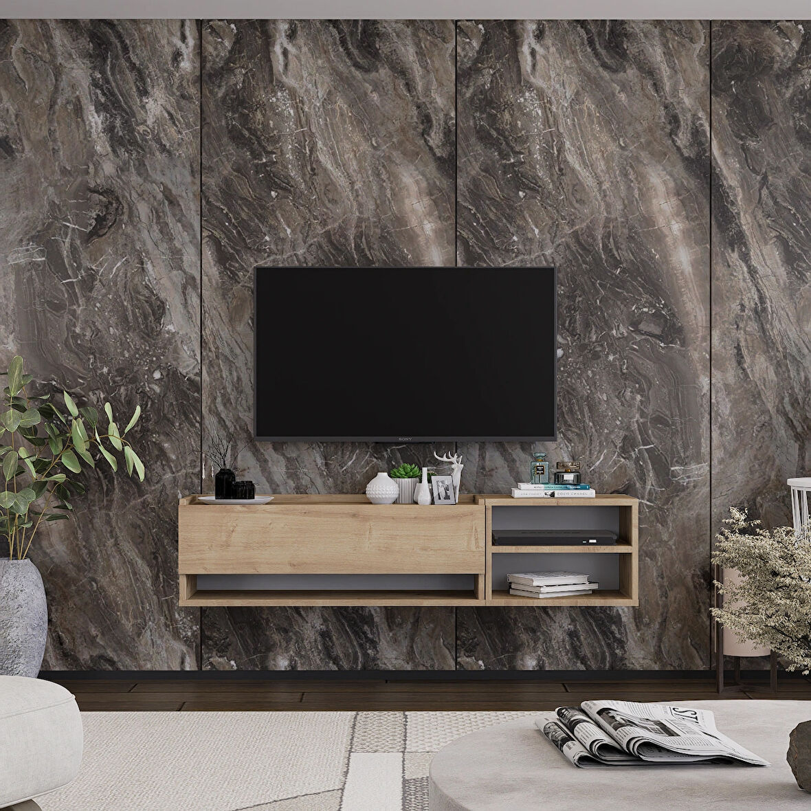 LİFEDECO TV SEHPA UNITESI 135 CM LD-1003-M3M490