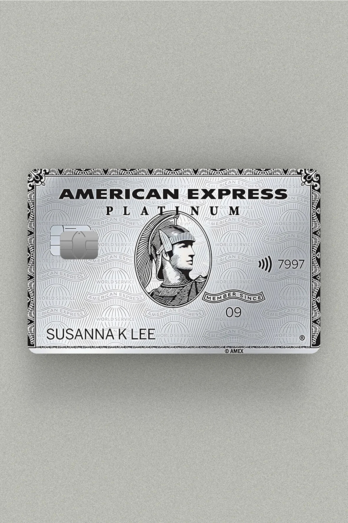 American Express Gümüş Kredi Kartı & Akbil Sticker Kaplama