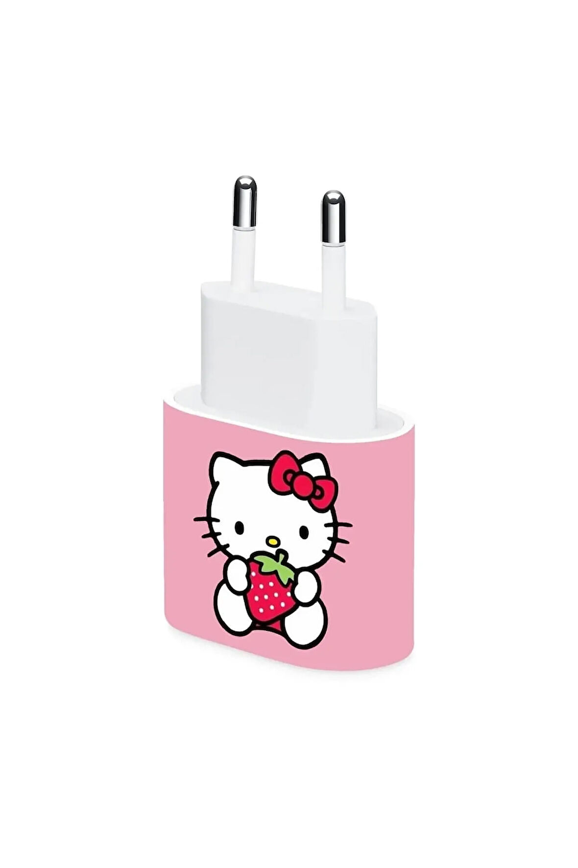 Iphone 20w Şarj Aleti Kaplaması - Hello Kitty Full Kaplama