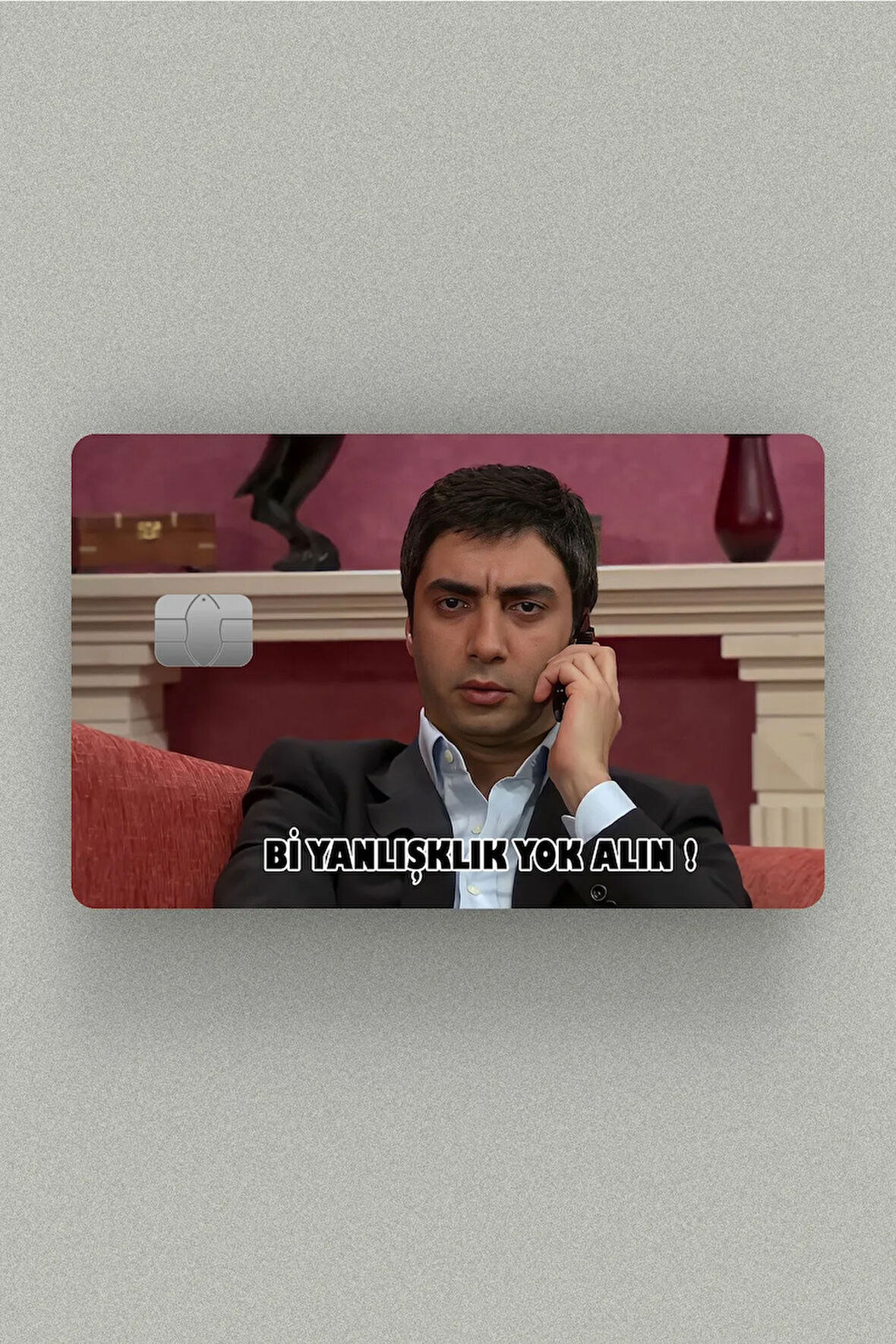 Kurtlar Vadisi Polat Bi Yanlışlık Yok ! Kredi Kartı & Akbil Sticker Kaplama