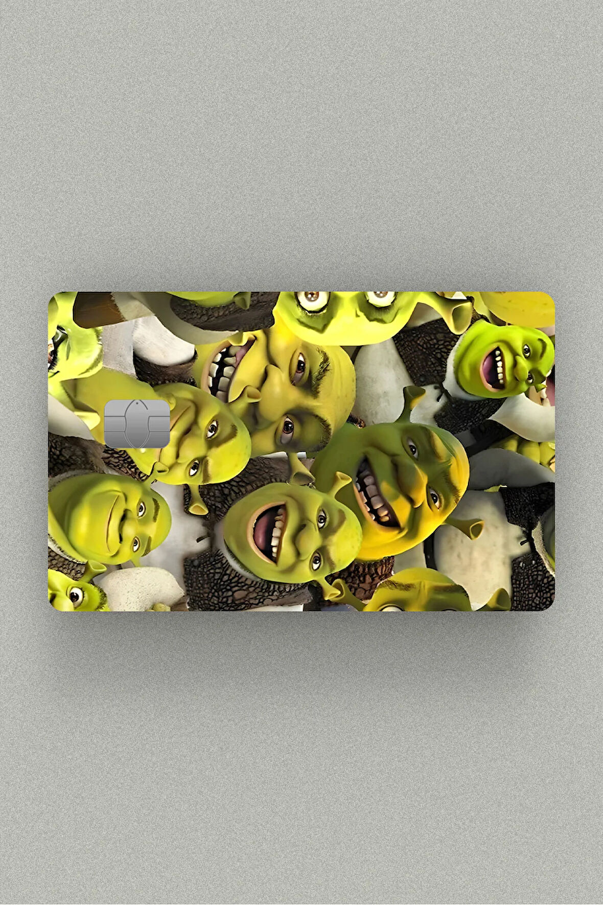 Shrek Kolaj Kredi Kartı, Akbil ve Kart Kaplama Stickerı