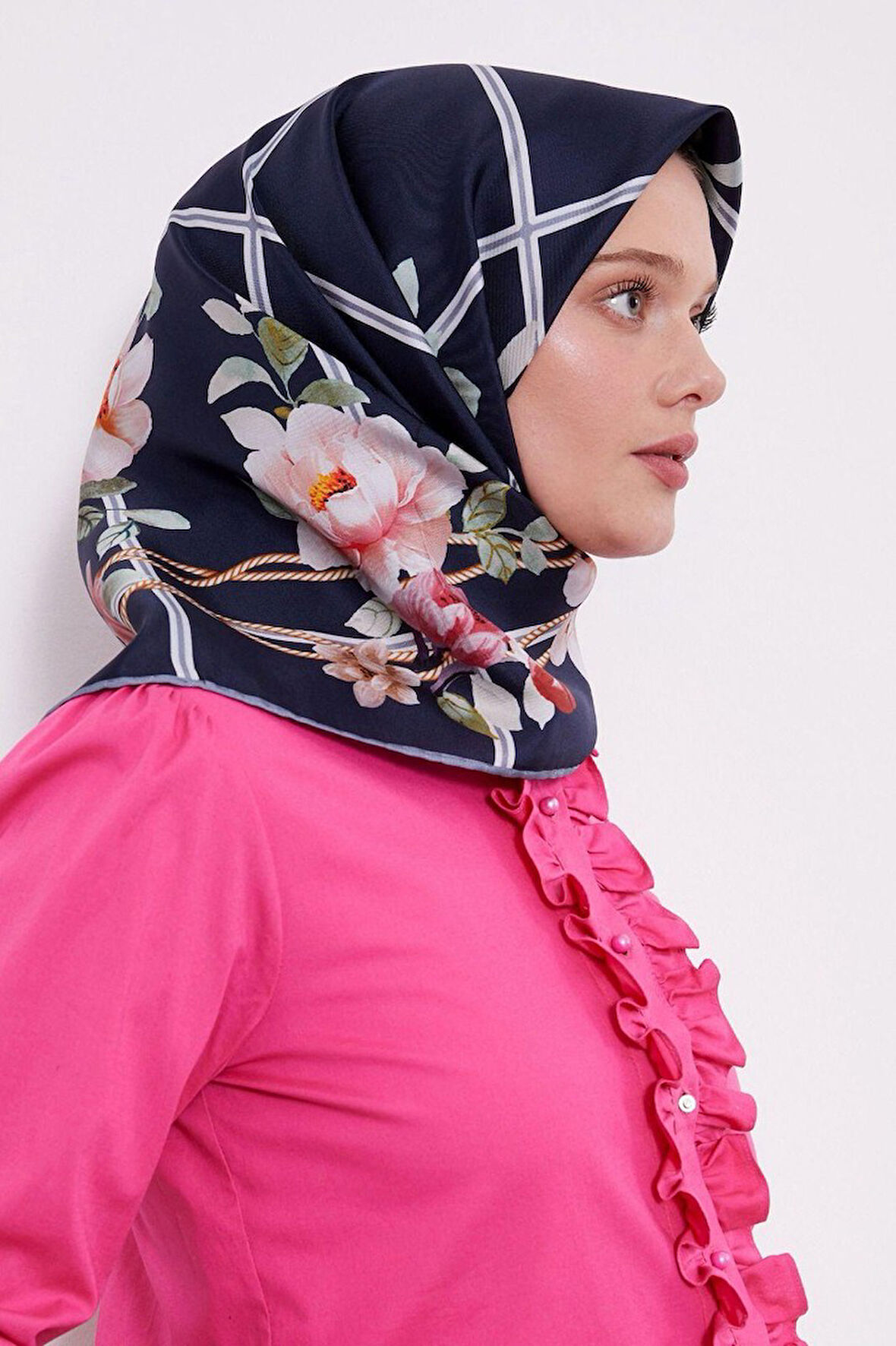 Levidor Twill İpek Eşarp LD4134