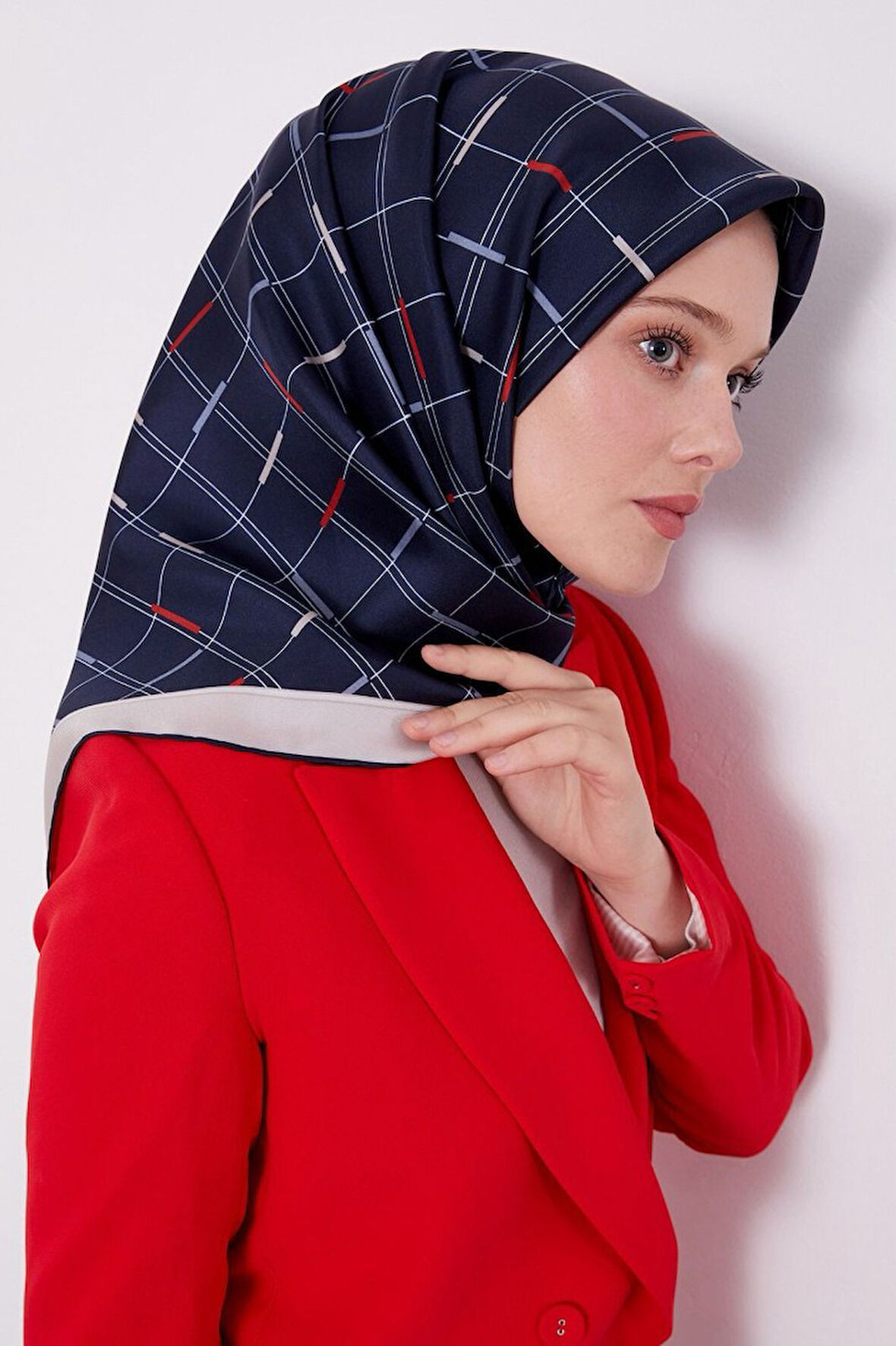 Levidor Twill İpek Eşarp LD4135