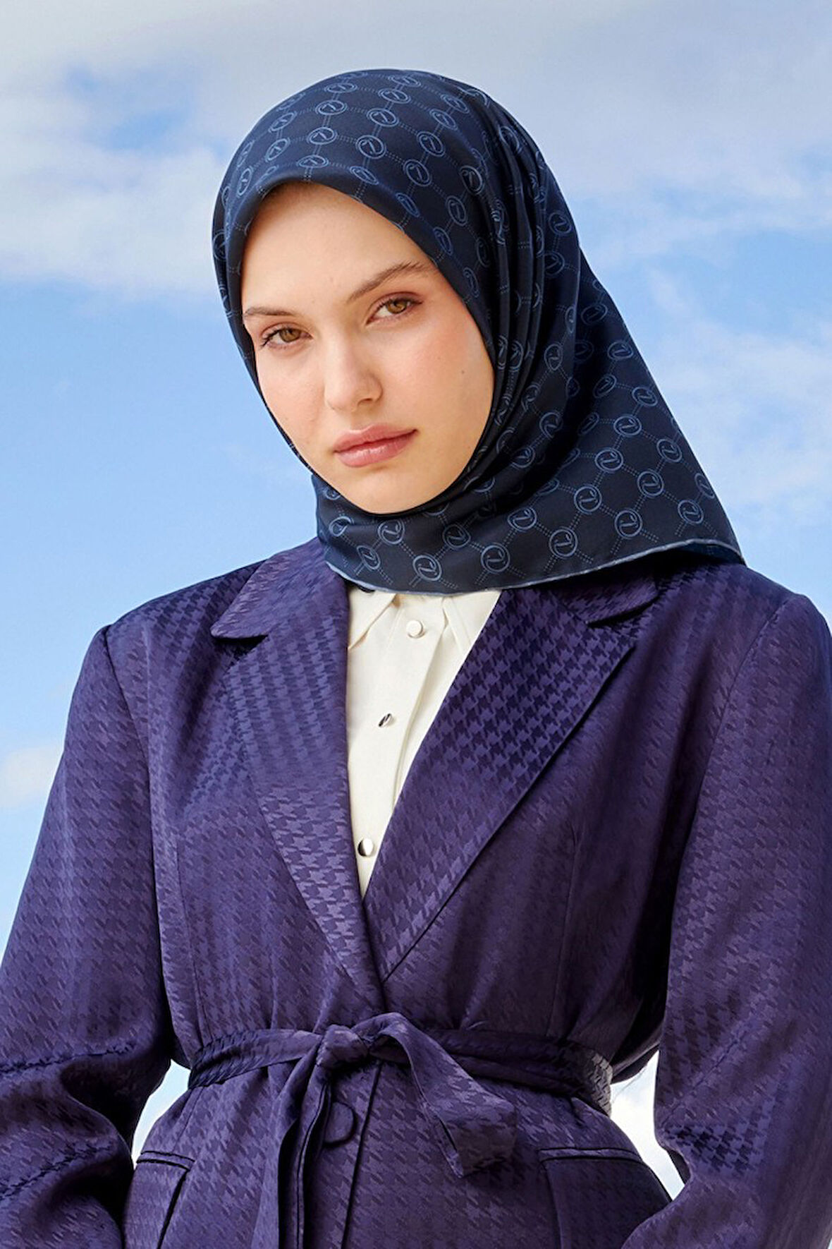 Levidor İpek Twill Eşarp 4202