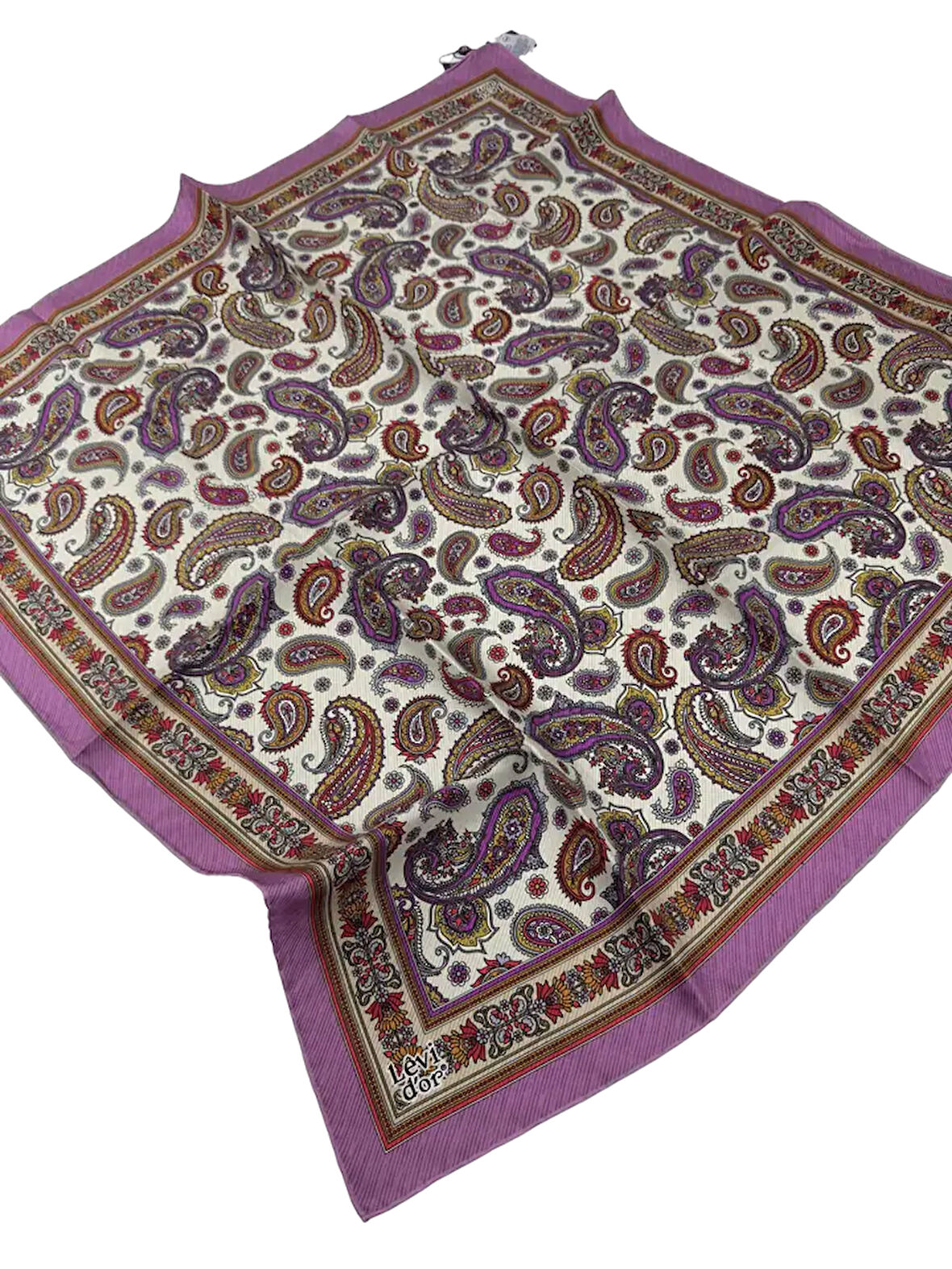 Levidor Twill İpek Eşarp LD612