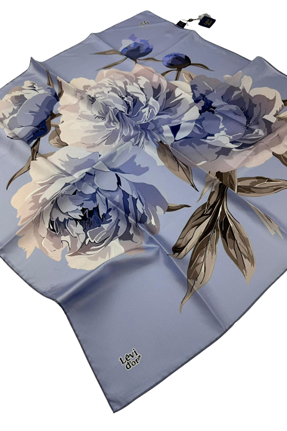 Levidor Twill İpek Eşarp LD1070-01