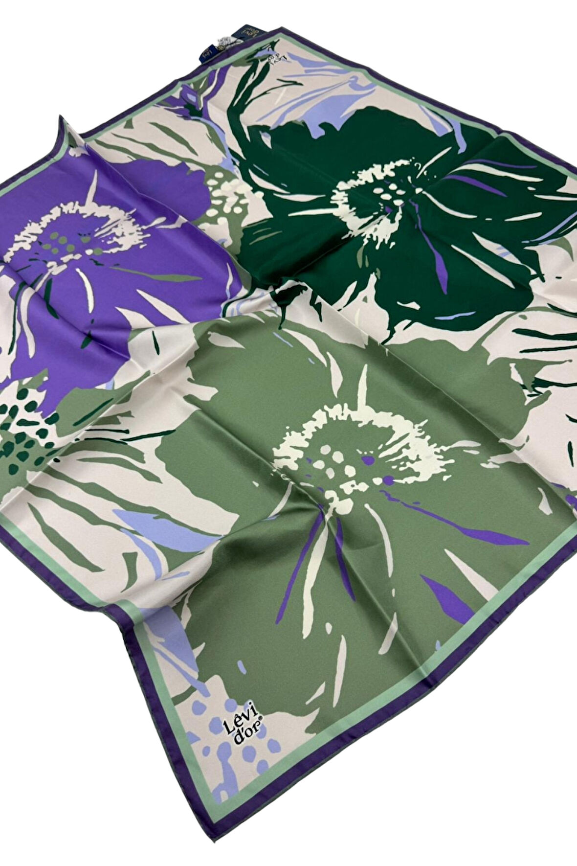 Levidor Twill İpek Eşarp LD1071-01