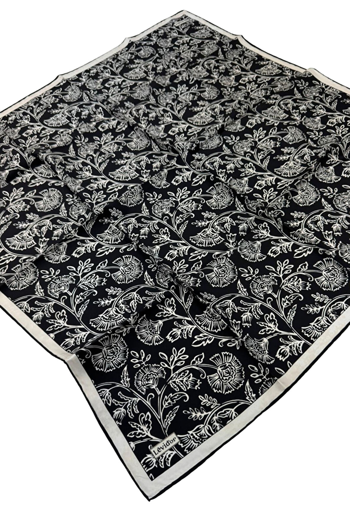 Levidor Twill İpek Eşarp LD1128