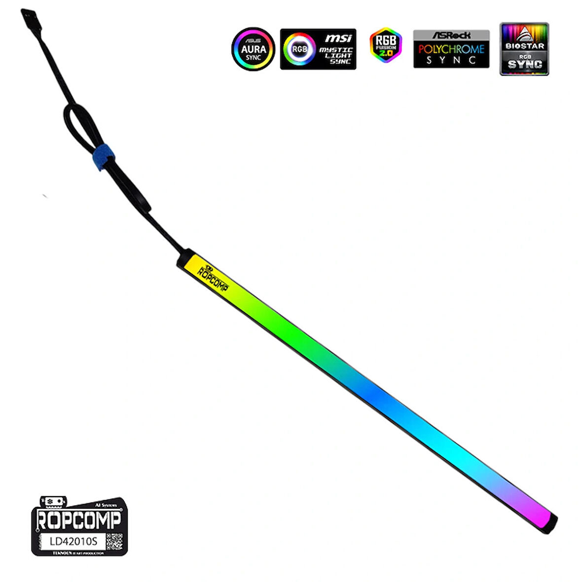 Ropcomp ARGB PC Kasa Aydınlatma LED – Programlanabilir