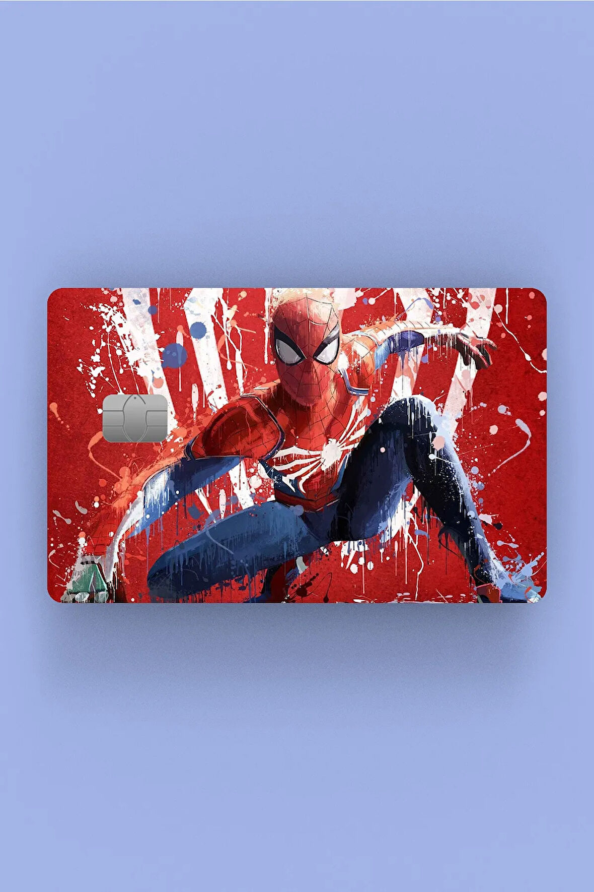 Spiderman Kırmızı Kredi Kartı Sticker Kaplama